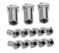 Toyvian 20pcs Drum Screw Swivel Nuts for Drum Cymbal Stand Accessories Replacement Part for Tom Lug and Floor Spare Parts for Percussion Instrument Setup