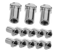Toyvian 20pcs Drum Swivel Nuts Drum Kit Cymbal Stand Accessories for Jazz and Precision for Secure Support
