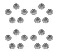 Toyvian 20pcs Fan Nut Covers for Fan Blade Plastic Pp Material with Screw Fixing Accessories Structure Easy to Apply Maximizes Durability for Appliance Repair 0.9cm Hole Diameter