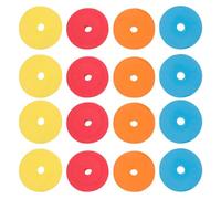 Toyvian 20pcs Fishing Line Bobbin Spooler 3.95 Inch Diameter Foam Reels Lightweight and Easy to Carry Fishing Line Winding Tool Random Color