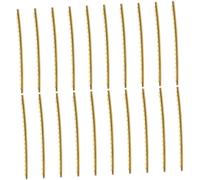 Toyvian 20pcs Guitar Fret Wires for Acoustic and Bass Guitars Fret Lines for Luthiers and Musicians Thickness for Enhanced Playing