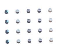 Toyvian 20pcs Guitar Fretboard Markers Inlay Dots Guitar Repair Supplies Instrument Parts