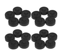 Toyvian 20pcs Large Fish Tank Oxygen Pump Diaphragm Replacement Parts 24.5mm Inner Diameter Rubber Cups for Aquarium Air Pump Repair and Spare Accessories