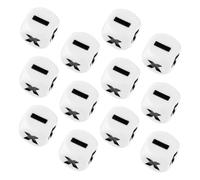 Toyvian 20pcs Math Sign Learning Dice Educational for Classroom Homeschooling and Group Activities Enhances Calculation Skills and Logical Thinking