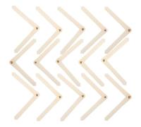 Toyvian 20pcs Model Airplane Pin Hinges for Rc Aircraft DIY Assembly Precision Joint Movement Hobbyist Model Plane Repair Parts