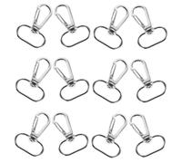 Toyvian 20pcs Parrot Cage Lock Buckles Sturdy Metal Anti-escape Safety Locks for Birdcage Doors Easy Operation Pet Birdcage Accessories Compatible with Various Parrot Cages