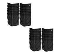 Toyvian 20pcs Plastic Speaker Corner Protectors Speaker Cabinet Corner Guards Covers for Amplifier Cabinet Accessories Tool Furniture Guards