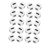 Toyvian 20pcs Plus Sign Dice Set Engaging Math Learning Dice for Classroom Teaching Supplies for Arithmetic Games and Hands Learning Activities