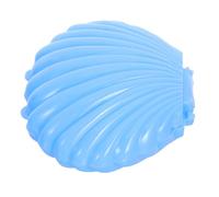 Toyvian 20pcs Seashell Candy Box Candy Container Blue PP Clam-shaped Wedding Mini Box for Treats Jewellery Storage for Wedding Parties