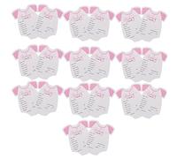 Toyvian 20Pcs Shower Prediction Advice Cards Gender Neutral Newborn Photography Props Rich Color Milestone Stickers for Boy Girl Shower Party Favors and Keepsakes