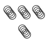 Toyvian 20pcs Singing Bowl Rubber Rings for Meditation Support Cushions for Buddhist Bowls for Home and Office Decor