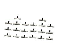 Toyvian 20pcs Slide Potentiometer Bk Volume Knob Ohm Mono Potentiometer Electronic Module