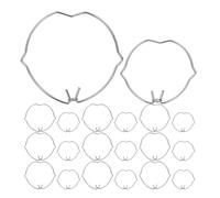 Toyvian 20pcs Spotlight Retaining Spring Clips for Mr16 Mr11 Downlight, Manganese Steel Lamp Spring Clip with Reliable Strength and Decorative Value, for Workplaces and Retail Spaces