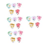 Toyvian 20pcs Stylish Printed Ukulele Picks Delicate Touch Guitar Accessories for Daily Use Accurate Pitch for Music