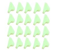 Toyvian 20pcs Triangle Tent Rope Buckle for Tent Guy Ropes Glow the Dark Linelock Guyline Tensioner Stylish Camping Accessory to Ensure Safety at Night for Hiking and Climbing