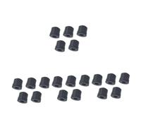 Toyvian 20pcs Trombone Slide Rubber Tips for Key Noise Reduction and Enhanced Grip Soft Cushioned End Caps for Easy Maintenance and Smoother Playing