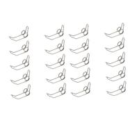 Toyvian 20pcs Trumpet Key Drainage Springs Replacement Material for Wind Instruments Portable and Compact Design for Trumpet Maintenance