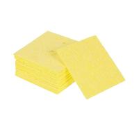 Toyvian 20pcs Unbleached Sea Sponge for Crab Tanks Square Aquarium Humidity Accessory for Maintaining Moisture Levels Reptile Habitats