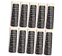 Toyvian 20pcs Violin Fretboard Indicator Stickers Scale Stickers for Violin Learning and Practice
