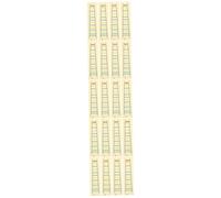 Toyvian 20pcs Violin Fretboard Stickers for Beginners Transparent Finger Position Markers Scale and Note Identification for Learning Violin and Safe Material