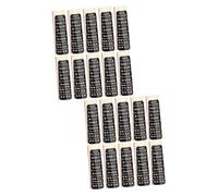 Toyvian 20pcs Violin Scale Stickers Learn Violin Finger Position Markers Easy Use Fretboard Note Decals for Beginners Durable and Removable Fret Labels