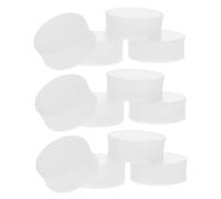 Toyvian 20pcs White Dot Inlay Markers for Guitar Fretboard Shell Inlay Material for Ukulele and Mandolin Decor Handmade Natural Material