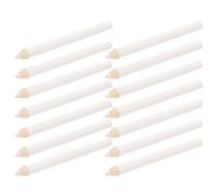 Toyvian 20pcs White Nail Art Pen Set for Manicure with Lightweight Wood and Wax Material, Reusable Dotting Tools for Nail Art and DIY Designs
