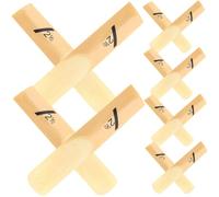 Toyvian 20pcs Woodwind Reeds for Clarinet and Alto Saxophone Strength Precision-crafted for Students and Educators Reliable Performance in Diverse Settings Enhance Sound Quality