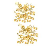 Toyvian 20sets Guitar String Trees Retainer for Electric Guitar Guides with Screws Reduces String Friction Stable Performance