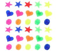 Toyvian 216pcs Bicycle Spoke Beads Multicoloured Wheel Clips Easy to Install Cycling Decoration Accessories for Bikes