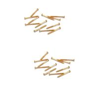 Toyvian 24 Pcs Guitar Screws Kit for Bass Pickup Mounting Includes Guitar Screws for Standard Electric Bass Setup