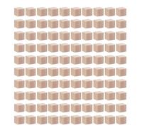 Toyvian 240Pcs Natural Pine Wood Blocks 1X1Cm Unfinished Smooth Squares for DIY Crafts Painting and Stacking Educational Wooden Cubes for and Classroom Use