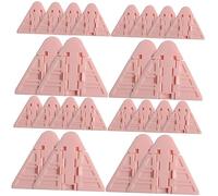 Toyvian 24pcs Boy Girl Safety Sliding Door Locks Easy Install No Screws Window Locks for Boys and Girls
