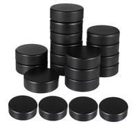 Toyvian 24pcs Foam Hockey Pucks Indoor Training Balls Lightweight Soft Padded Street Hockey Pucks Bulk for Beginners Safe Practice and Indoor Floor Games Supplies