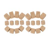 Toyvian 24pcs Mini Straw Hay Bales Decorative Haystack Blocks Wooden Three Styles Included Versatile Decoration Stay in Great Shape Khaki for Dollhouse and Farm Decor
