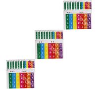 Toyvian 24pcs Percussion Training Note Sticker for Pan Flute Beginner Finger Guide Decal Music Instrument Supplies for Practice and Learning