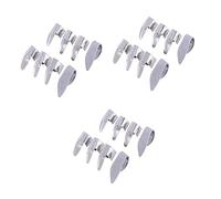 Toyvian 24pcs Stainless Steel Guitar Thumb Finger Pick for Electric Guitar Accessories for Playing Music