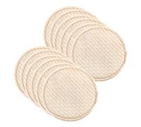 Toyvian 24pcs Washable Nursing Pads for Breastfeeding Cotton Breast Pads Reusable Breastfeeding Cushions Comfortable Galactorrhea for Moms