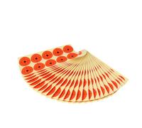 Toyvian 25 Sheets Self Adhesive High Definition Printed Archery Training Aim Paper Portable Targets for Arrow Shooting Practice Indoors and Outdoors Lightweight and Convenient