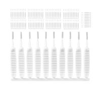 Toyvian 250pcs Shower Head Cleaning Brushes Small Brushes for Bathrooms Made of Sturdy Pp Material Versatile Cleaning Tool That Prevents Water Flow Blockages