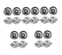 Toyvian 250pcs Tambourine Cymbal Drum Accessories for Percussion Instruments for Jingle Effect for Various Drum Kits