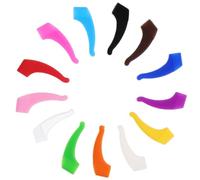 Toyvian 26 Pairs Silicone Eyeglass Ear Cushions for Hiking and Surfing | Flexible Anti Skid Fit, Comfortable Wear, Glasses Fixing Support, Eyewear Accessory Set for Outdoor Use