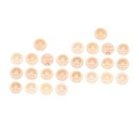 Toyvian 26pcs Creative Rainbow Cards Double-Sided Birth Month Commemorate Cards for Newborn Photography Keepsake Moments for Showers and Family Memories