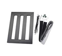 Toyvian 28pcs Electric Guitar Effect Pedalboard Mounting Bracket Set Hook and Design Easy Installation Temperature Resistant Adhesive Includes Stickers Ties and Brackets for Organized