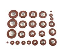 Toyvian 28pcs Leather Pads for Treble Saxophones Replacement Cushions for Portable Saxophone Accessories for Musicians and Enthusiasts