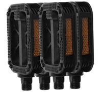 Toyvian 2Pairs Bike Pedals Durable Cycling Accessories for Safe Riding American Thread Skid Design for Comfortable Experience