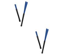 Toyvian 2pairs Drum Stick Cleaning Tool Loop End Drum Brush Jazz Drummer Essential