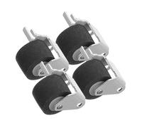 Toyvian 2pairs Pinch Rollers for Cassette Tape Recorders Easy to Install Replacement Parts for Audio Equipment Compatible Various Models