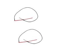 Toyvian 2pcs 100mm Pkp32 Guitar Pickup Stick Passive Piezo Pickup Saddle Transducer for Acoustic Guitar