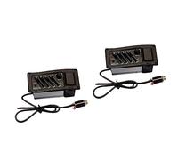 Toyvian 2pcs 4 Guitar Amplifiers 4 Band Eq Pickup Guitar Pickup Equalizer Amplifier Pickup Tuned Amplifier 4-band Piezo Pickup Preamp Pre Folk Guitarra Acessorios Front Accessories
